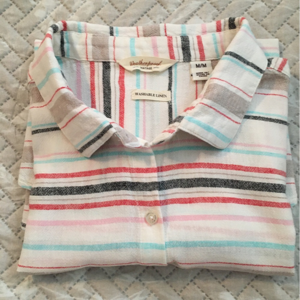 Cotton/linen shirt